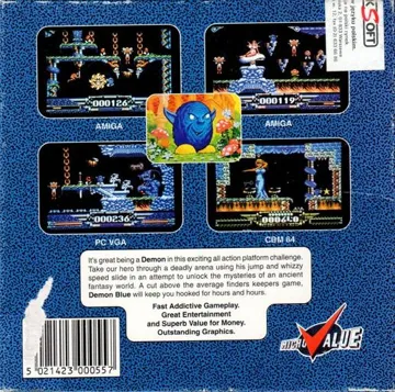 Demon Blue box cover back